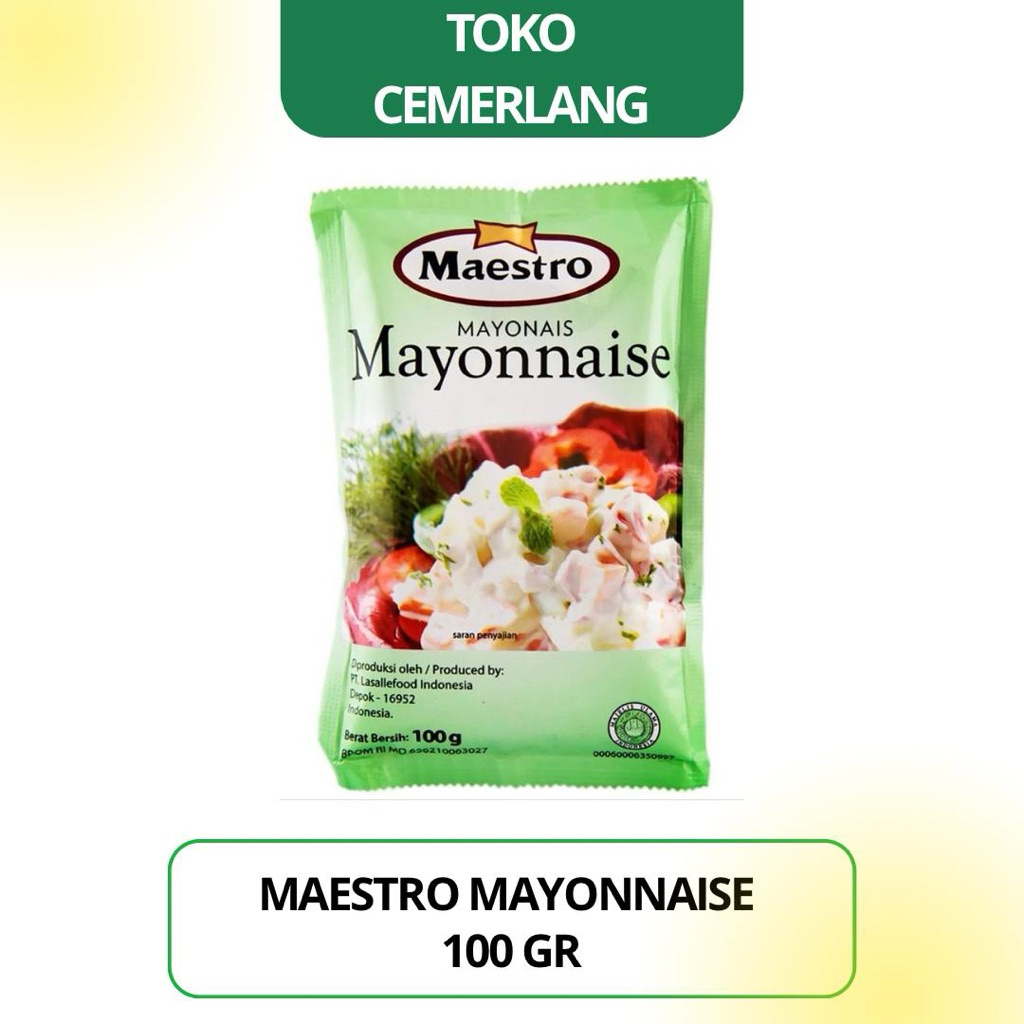 

Mayonnaise / Mayonais Maestro 100 gr / 180 gr / 1 kg