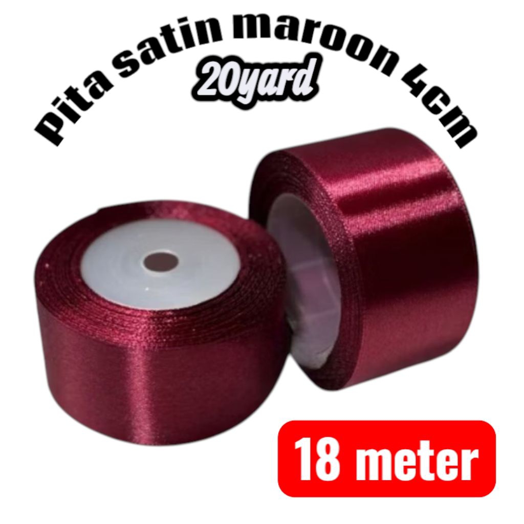 

pita maroon ukuran 4cm per roll