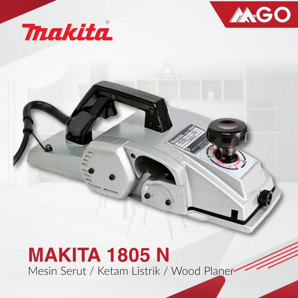 Mesin Serut / Ketam Listrik / Wood Planer MAKITA 1805 N
