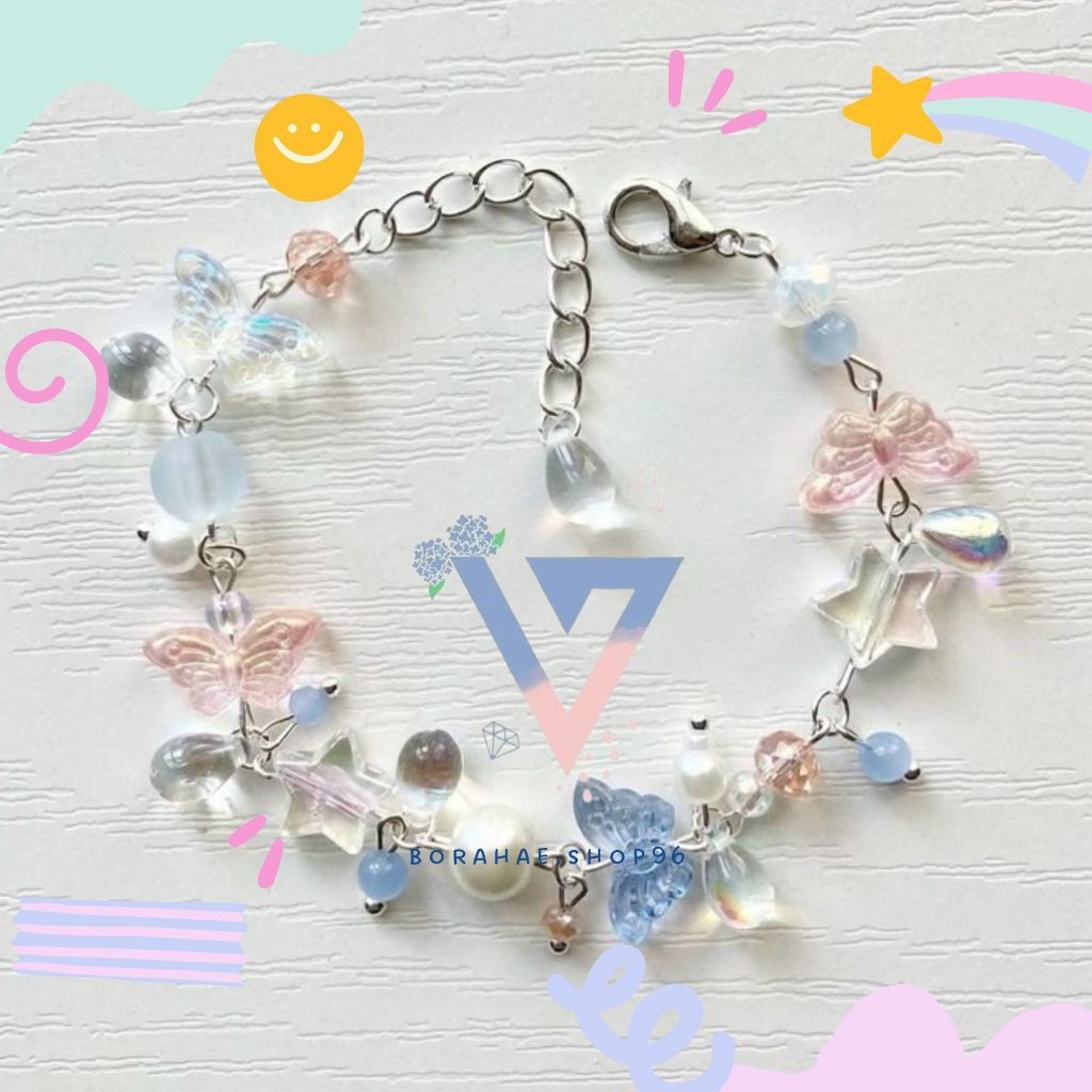 gelang kpop korea idol bts seventeen enhypen txt blackpink nct baby monster album kpop custom bracel