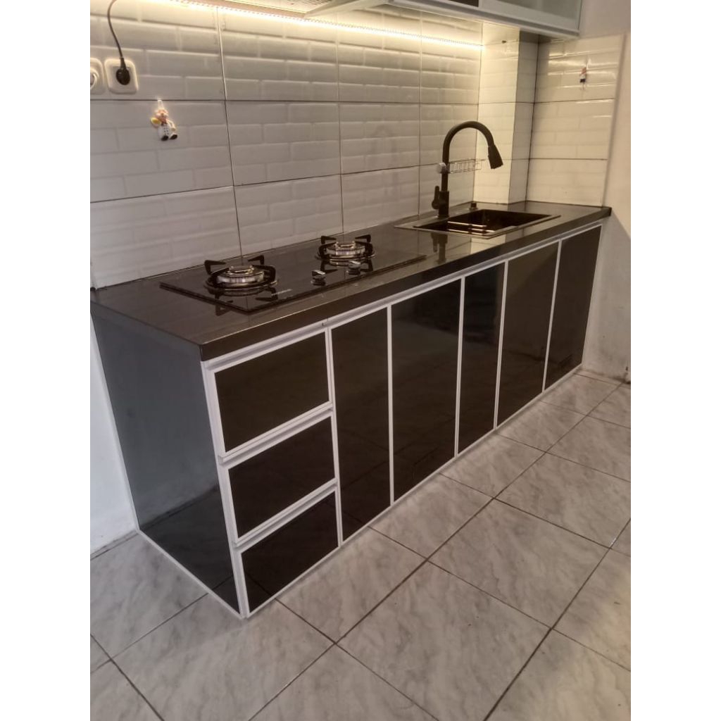 Promo kitchen set aluminium