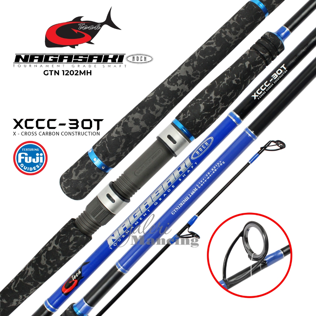 JORAN GTECH NAGASAKI ALL SIZE / Joran Spinning / Joran Pingiran Kuat Murah Berkualitas / Joran Shore