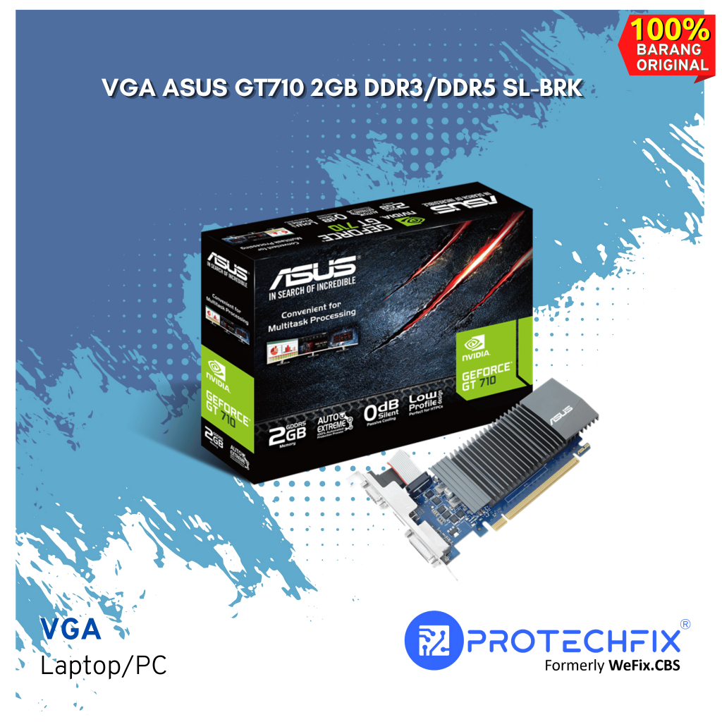 VGA ASUS GT710 2GB DDR3/DDR5 SL-BRK