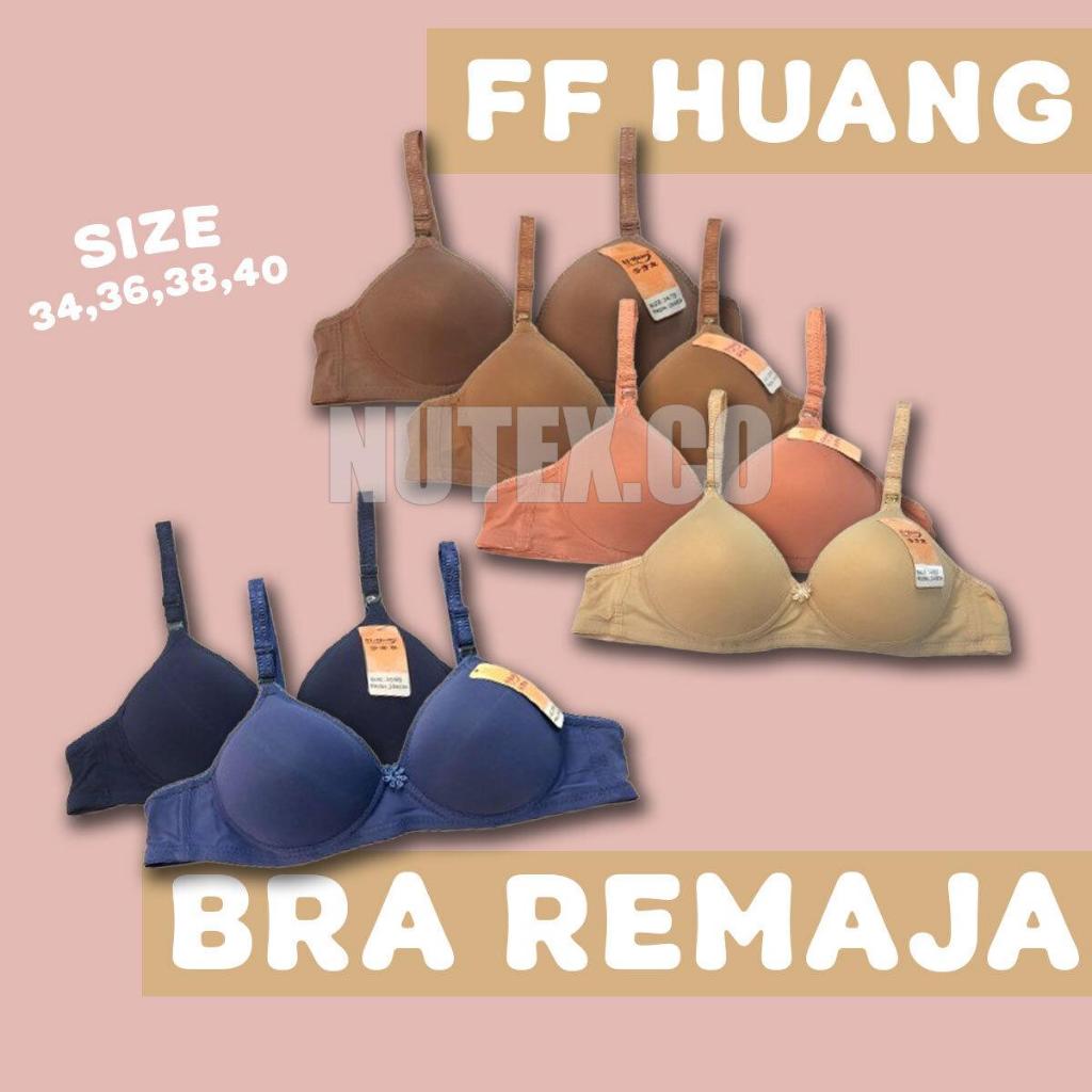 ISI 3/5 PCS BRA FF HUANG REMAJA CUP A MURAH/BRA WANITA ||  BRA FF HUANG TERMURAH
