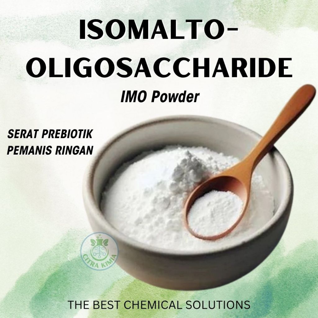 

Isomalto-Oligosakarida (IMO) 100gr – Serat Prebiotik Pemanis Ringan Rendah Kalori Food Grade - Bubuk Isomaltitol