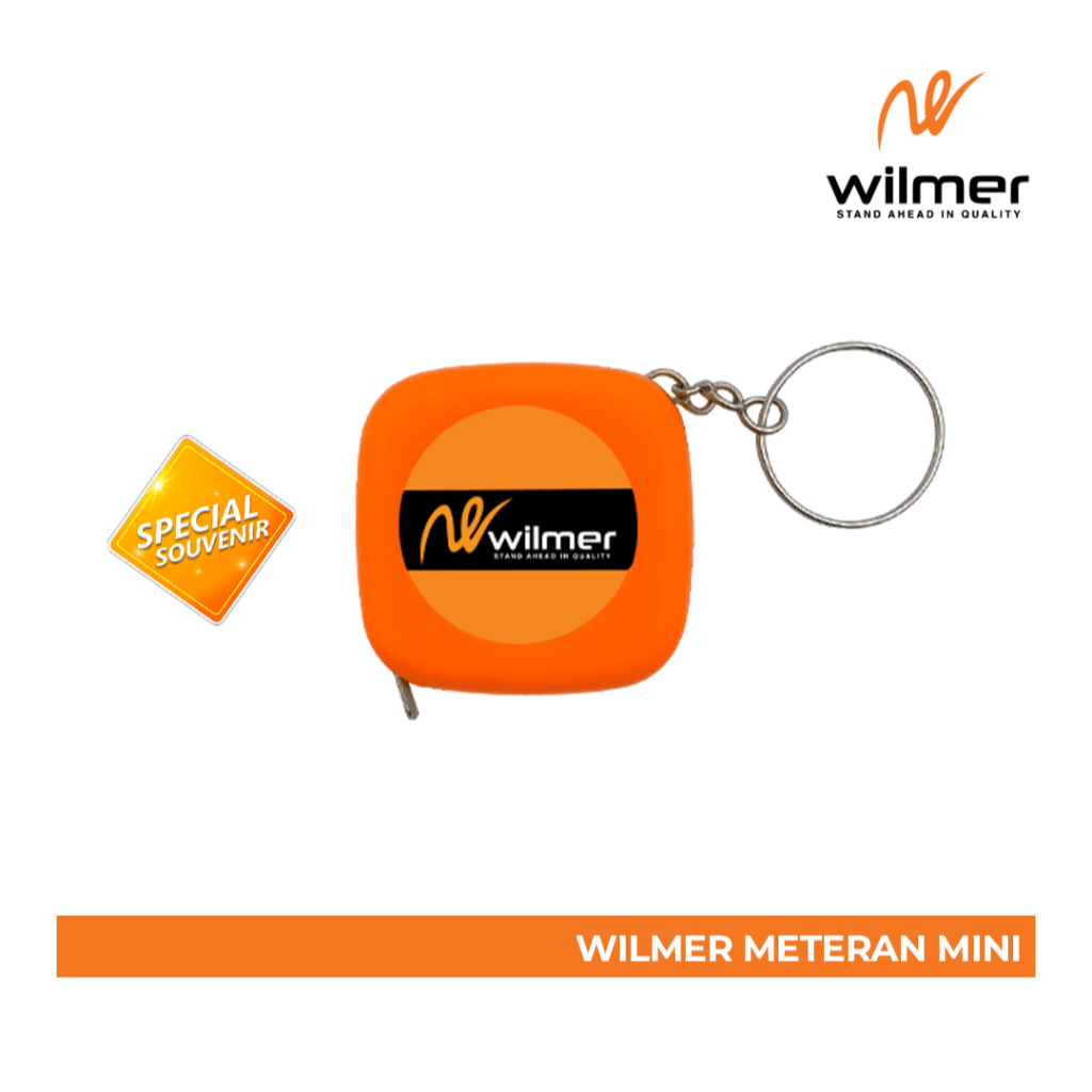 WILMER Meteran Mini - Meteran Kecil - Gantungan Kunci