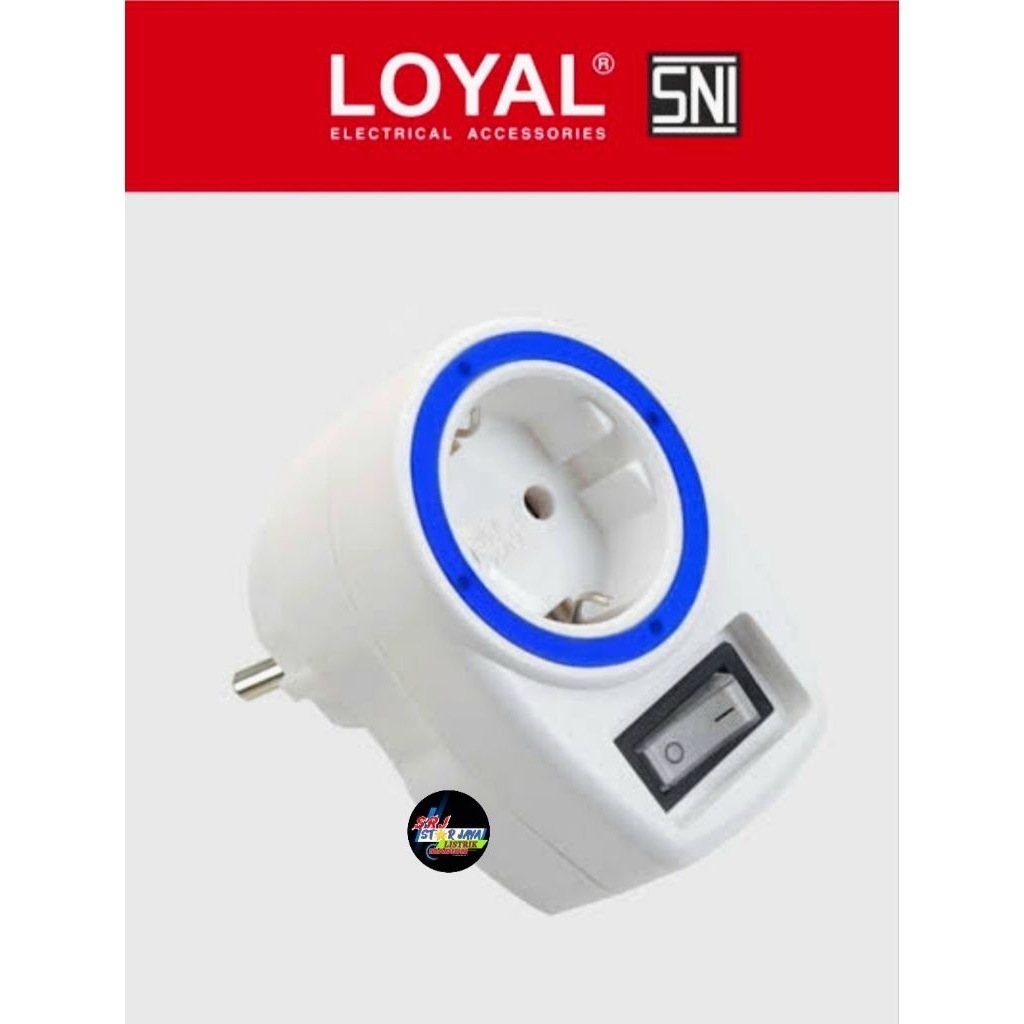 STOP KONTAK ARDE+SAKLAR merk LOYAL.