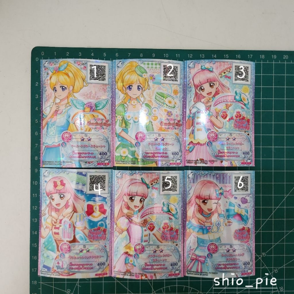 kartu original japan Aikatsu friends card R Rare cute accessories