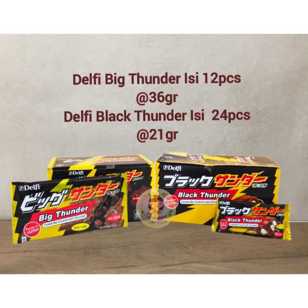 

Delfi black thunder 21 gr cookie bar covered with chocolate ( ds bgr )