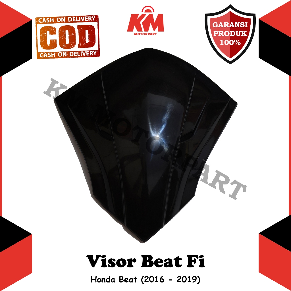 Visor Windshield Motor Honda Beat Fi 2016 2017 2018 2019 Variasi Beat