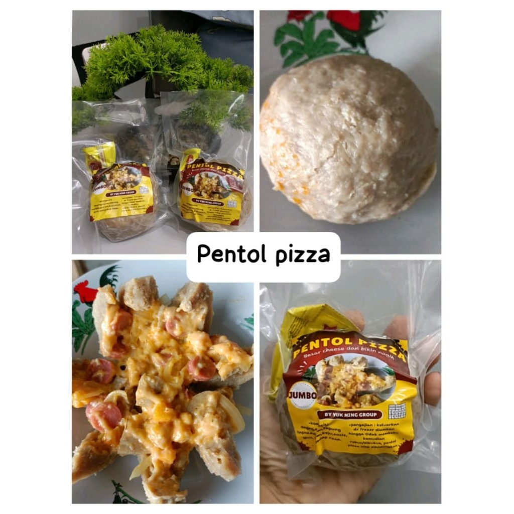 

pentol pizza jumbo yuk ning grup/ New produk/ Halal sehat/