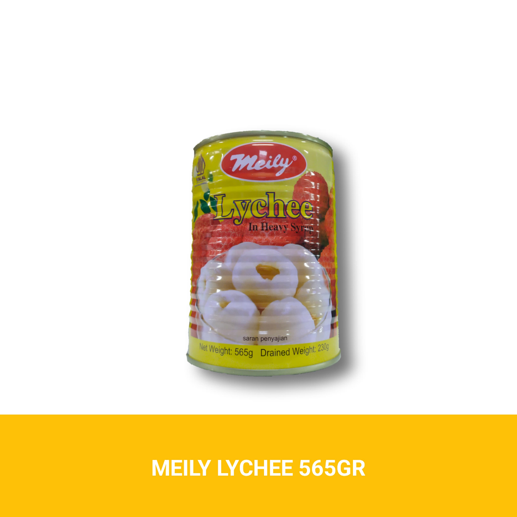 

MEILY LYCHEE 565GR | BUAH LYCHEE KALENG 565G