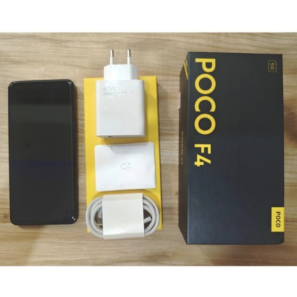 Poco F4 8/256 GB Fullset Second Bekas Original Lengkap Mulus Komplit Xiaomi Bukan F5 F6