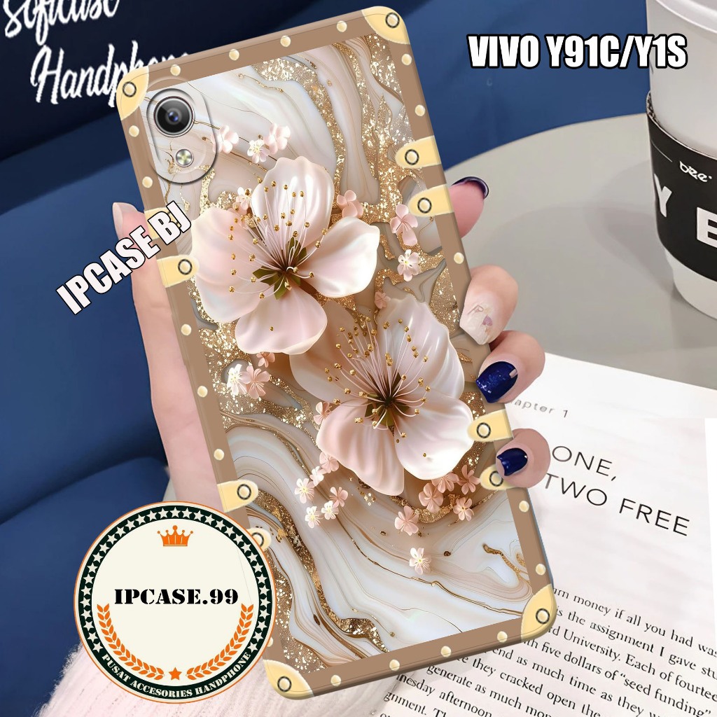Case VIVO Y91c - VIVO Y1s - Type lainya via chat - Karakter - Terbaru - Casing - Softcase - Silikon 