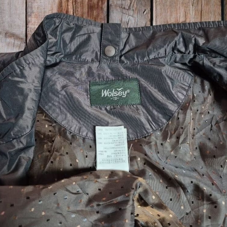 Jaket outwear semi parka casual wolsey anti air non hoodie unisex