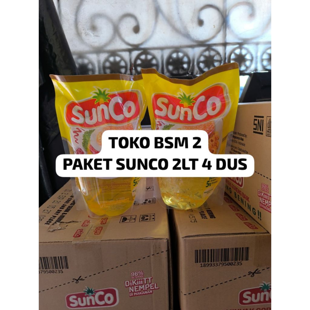 

(BSM2) PAKET SUNCO 2LT isi 4 DUS
