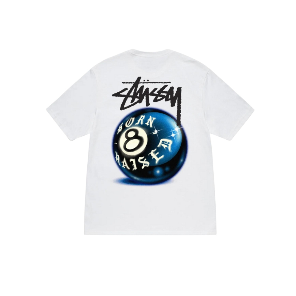 kaos SS Born X Raised 8 Ball Tee