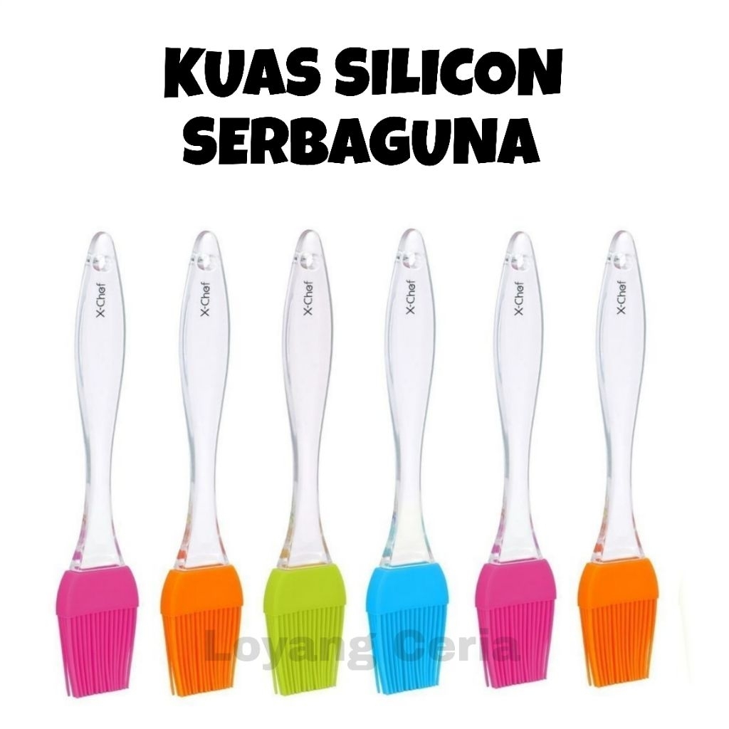 Kuas silicon pengoles kue anti panas