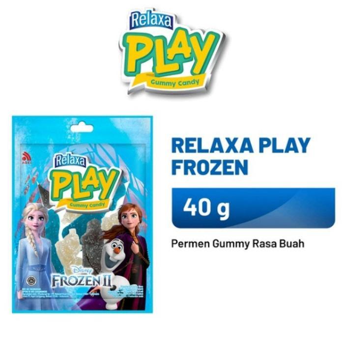 

[oddsolshop] pekanbaru/Relaxa Play Gummy Candy Frozen 40GR Permen Paduan Rasa Buah