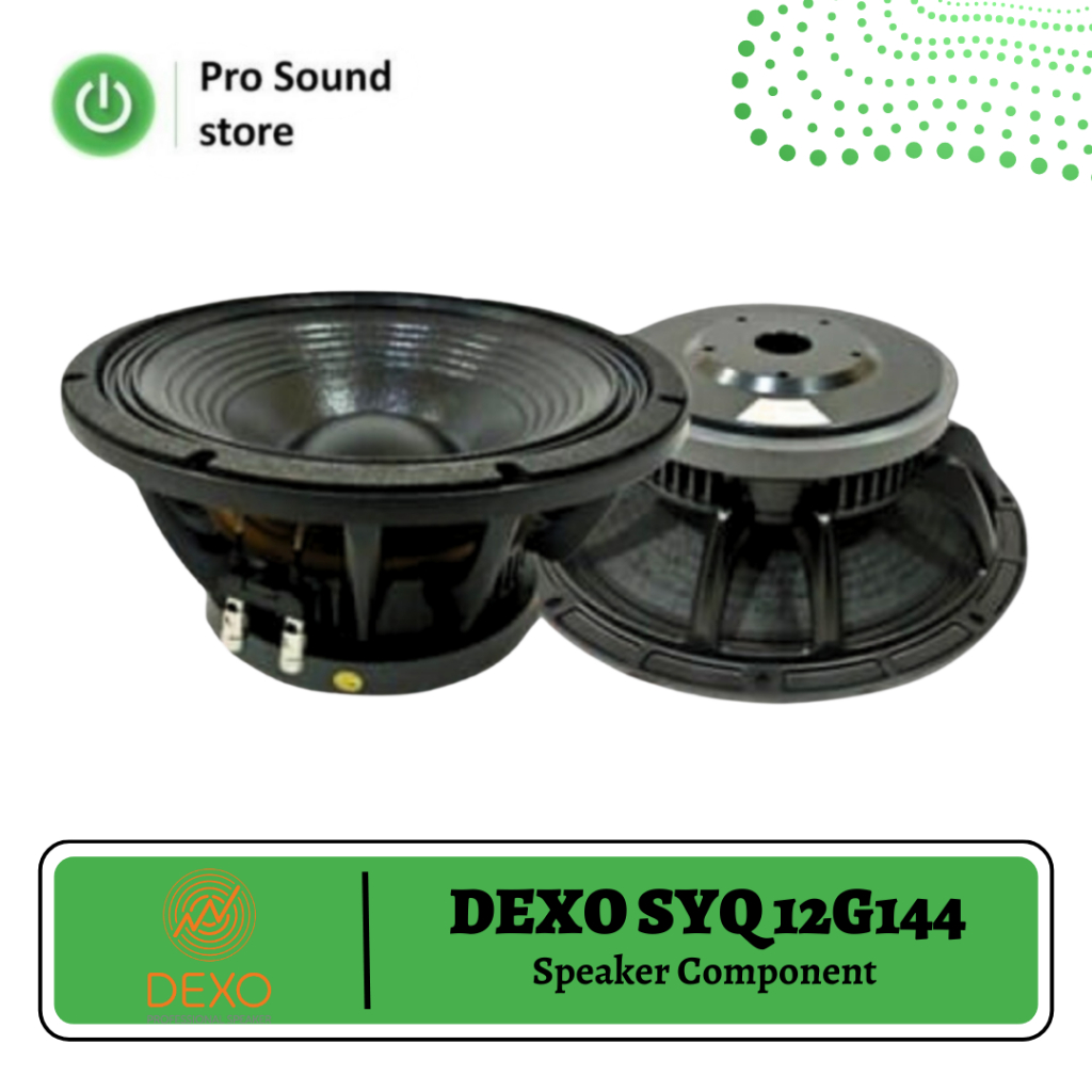 Speaker DEXO SYQ12G144 12 Inch / Speaker DEXO SYQ12G144 12 IN / Speaker Component Voice Coil 3"