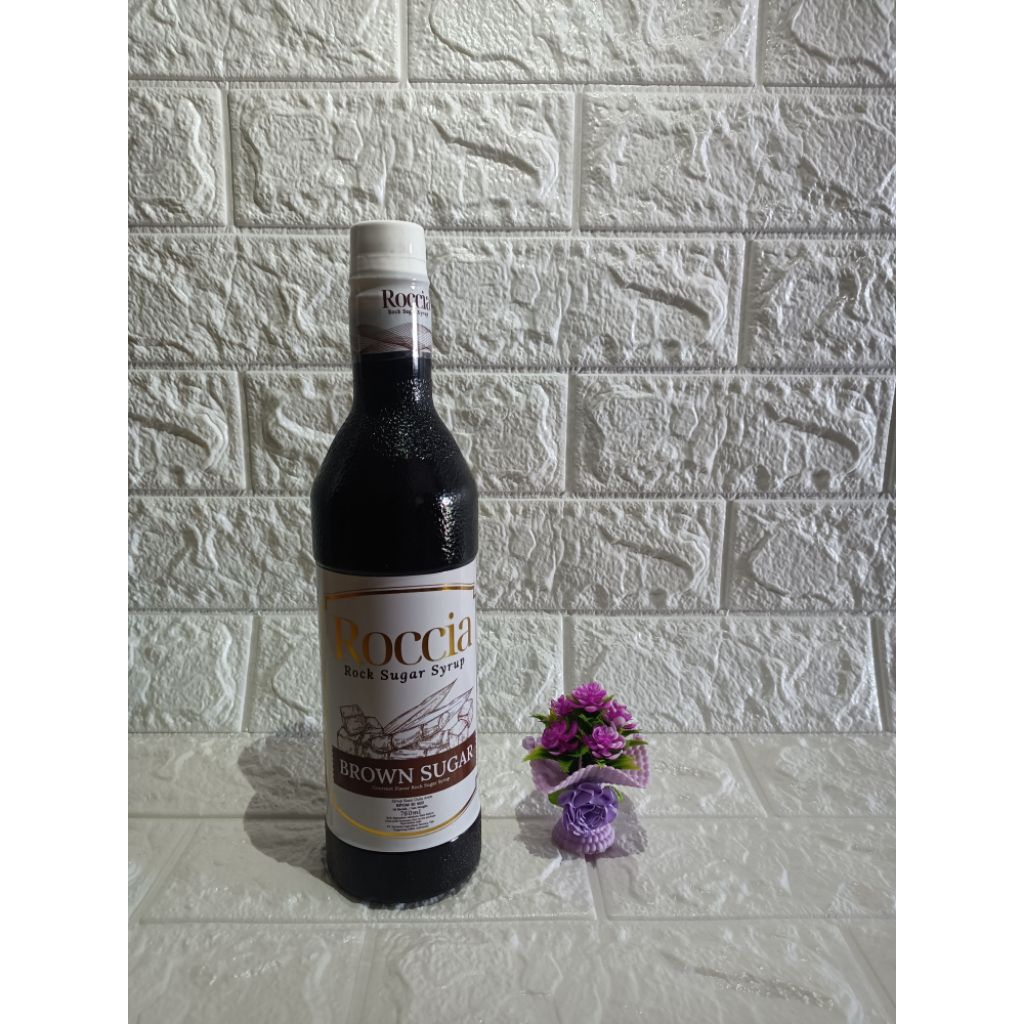 

Minuman sirup ROCCIA rock syrup sugar Brown sugar 760ml