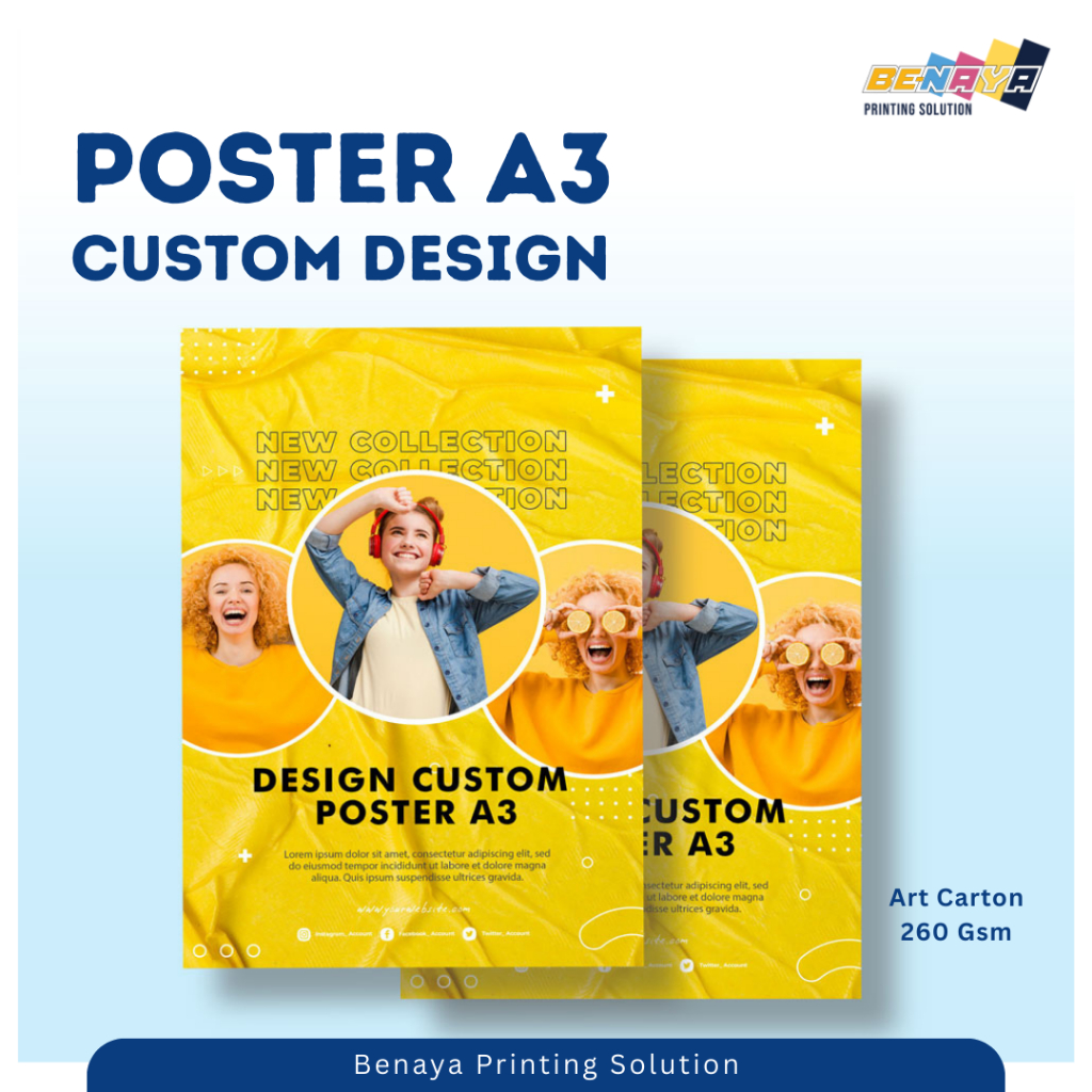 Harga Cetak Poster A3 ART Terbaru Jan 2026 | BigGo Indonesia