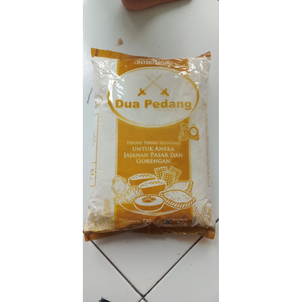 

TEPUNG TERIGU DUA PEDANG SERBAGUNA 1KG ECER