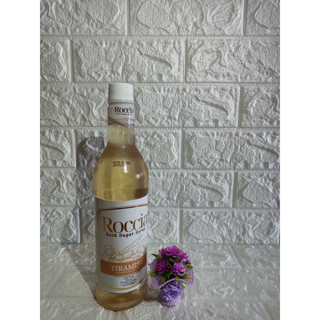 

Minuman sirup ROCCIA rock syrup sugar Tiramisu 760ml