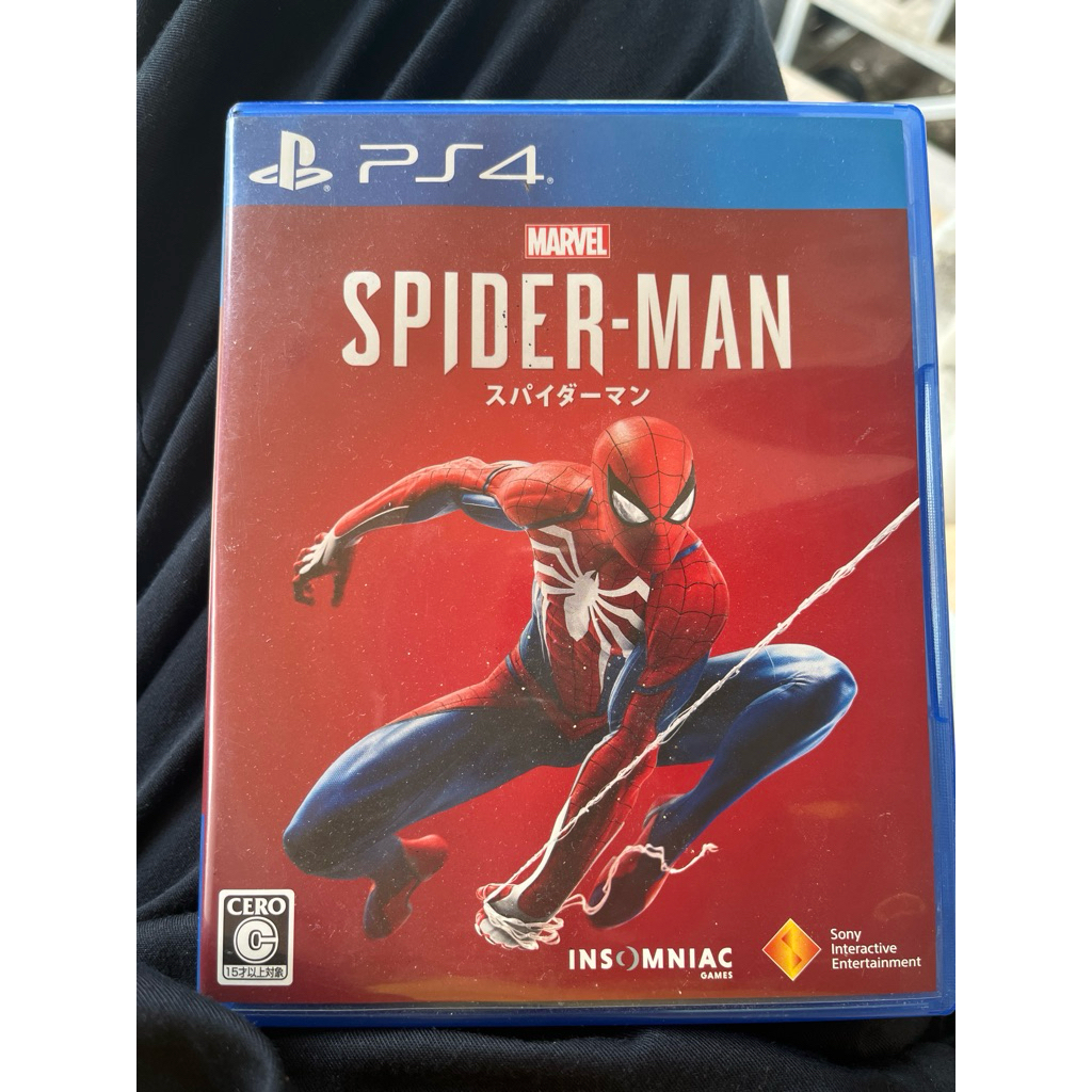 kaset ps4 spiderman