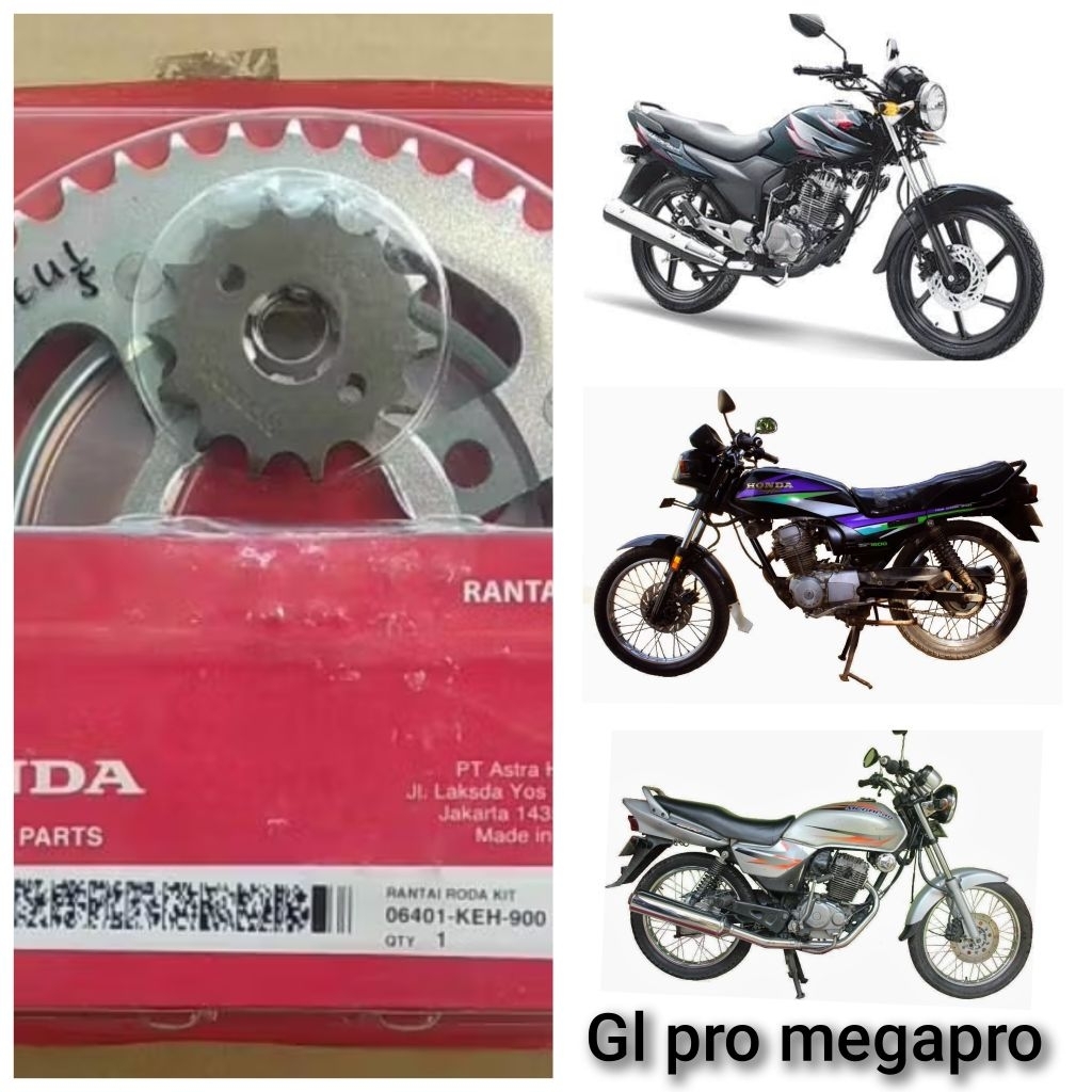 Gir set ger paket gl pro megapro old neotegh megapro primus 06401-KEH-900 ori AHM