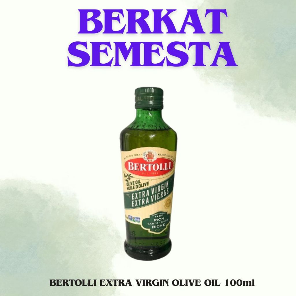 

MINYAK ZAITUN BERTOLLI EXTRA VIRGIN OLIVE OIL 100ml