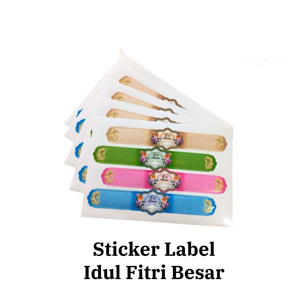 

Sticker Toples Lebaran / Stiker Toples Idul Fitri - Batik / Warna Warni