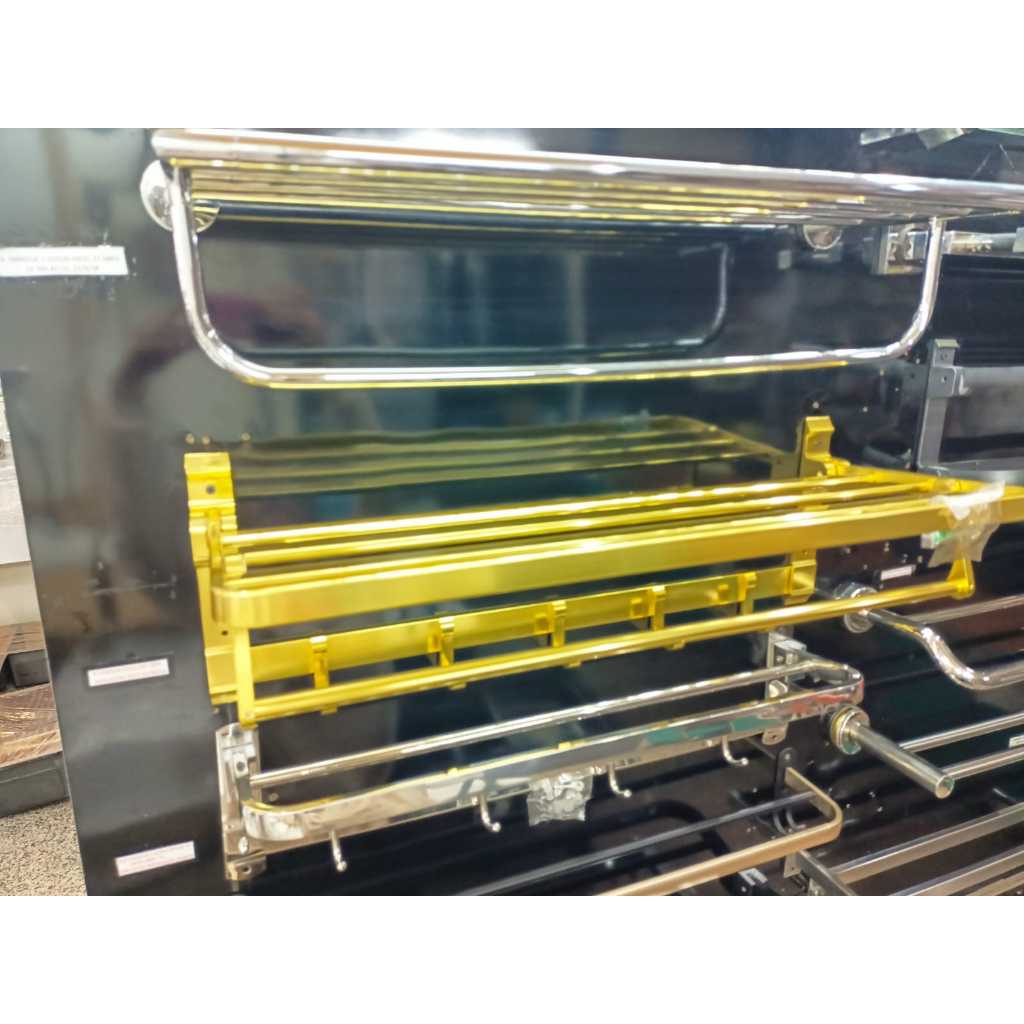 Gantungan handuk lipat stainless gold / Rak handuk gold stainless / Gantungan handuk gold stainless