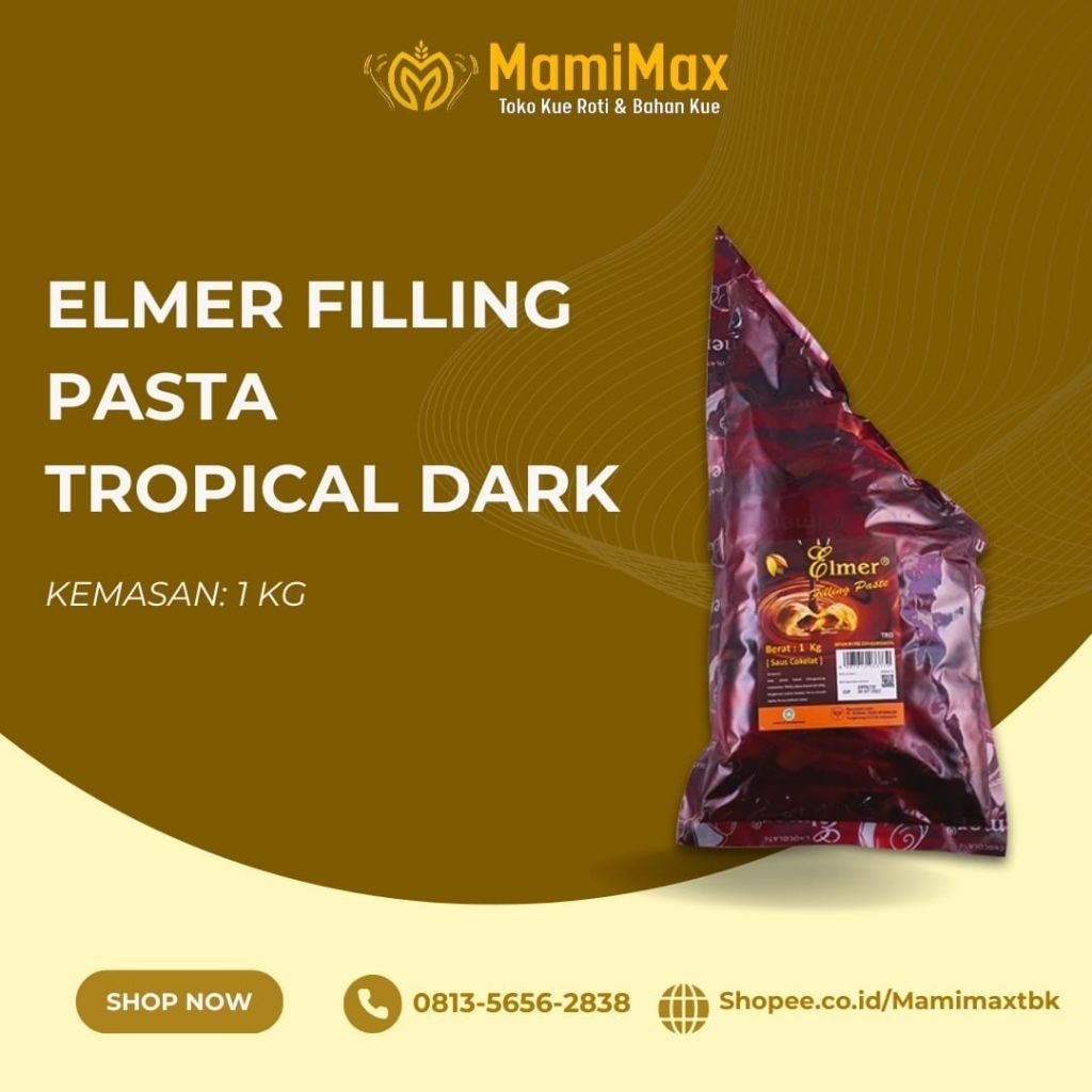 

ELMER FILLING PASTA TROPICAL DARK 1KG