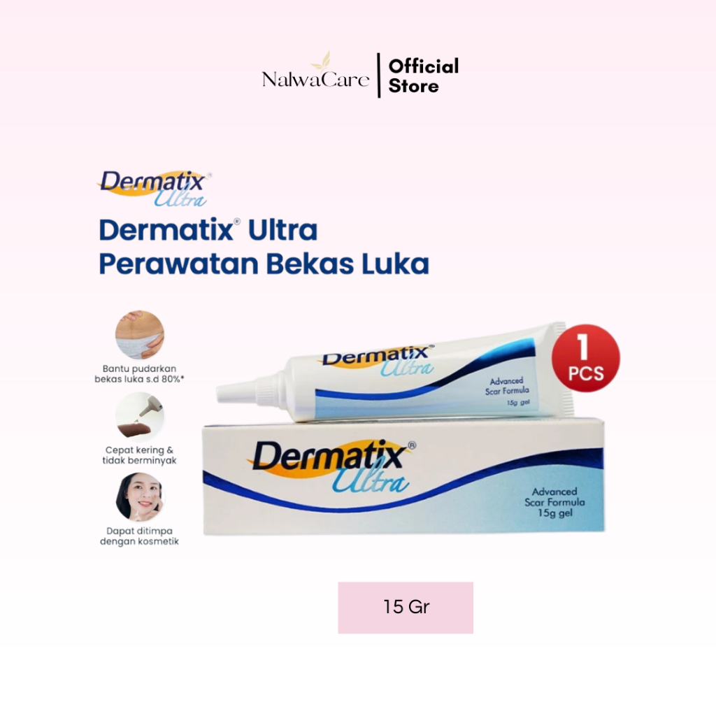 Dermatix Ultra 15gr - Cream Penghilang Bekas Luka / Dermatix Penghilang Bekas Luka