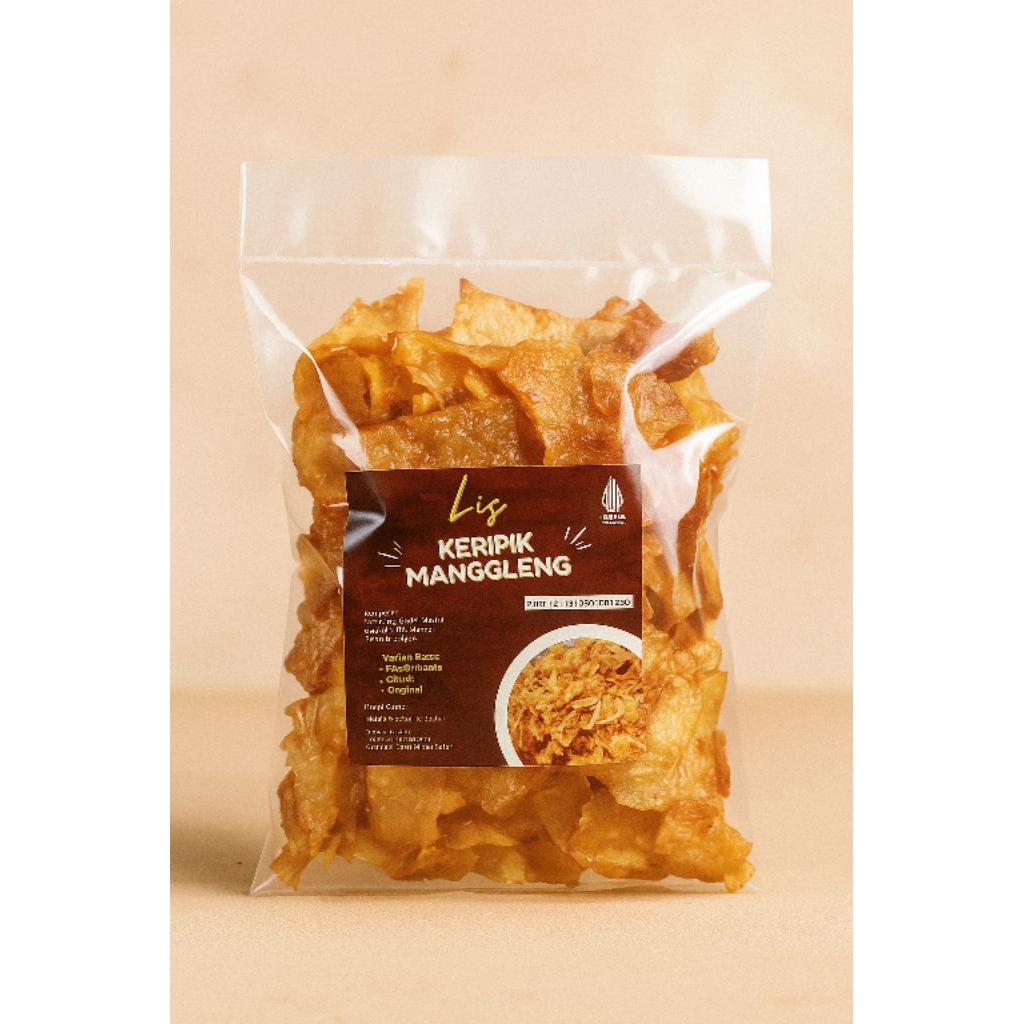 

Kripik Manggleng Singkong Pedas Manis | Gurih | Original