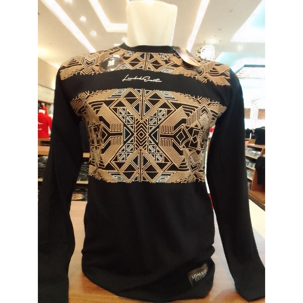 Kaos lombok exotic lengan panjang