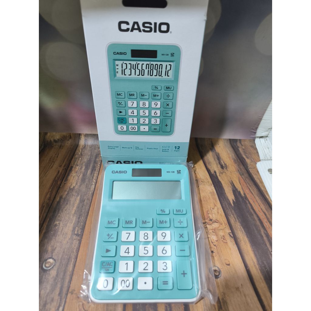 

Kalkulator / Calculator Casio Mx-12B Pink,Blue,Green,White dan Black original