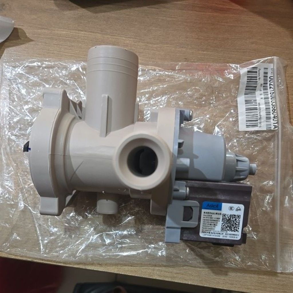 Drain pump Mesin cuci Aqua Original