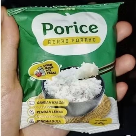 

Ready kalimantan porice porang beras instant sachet 40g