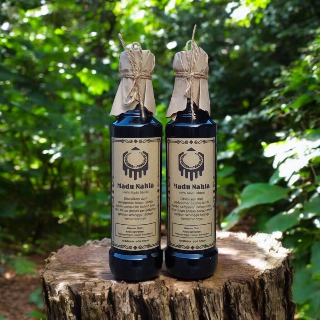 

Madu Hutan Jambi Madu Asli Murni 100% Alami Original isi 500 gram Madu Nahla