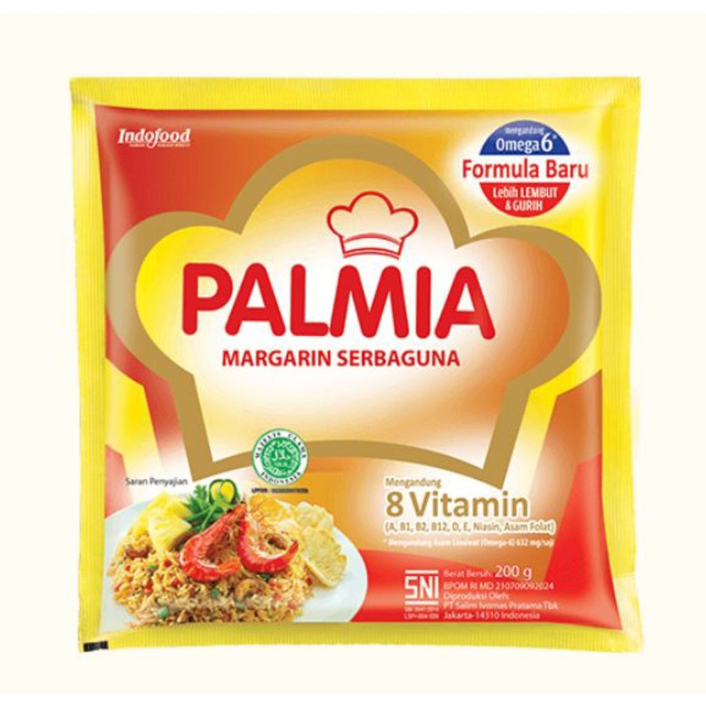 

Palmia Margarin Serbaguna 200 gr