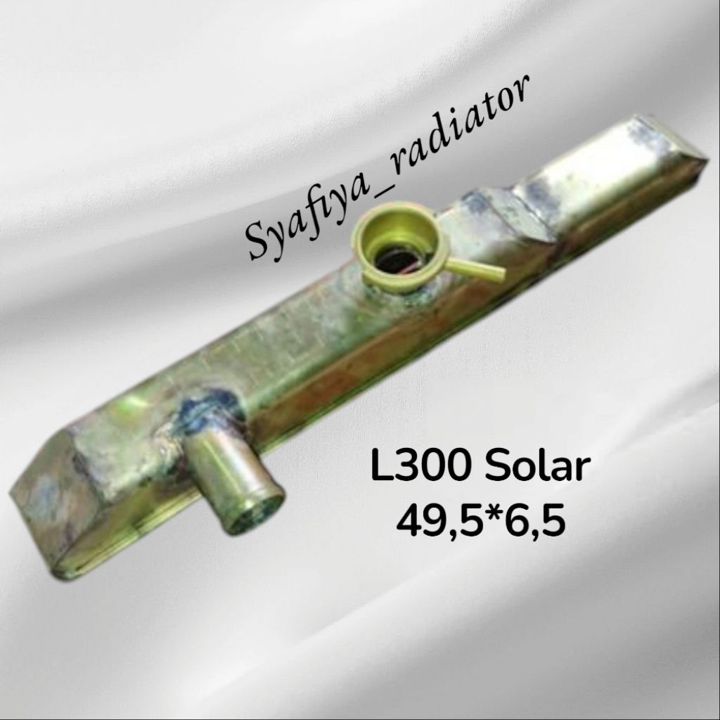Upper tank radiator kuningan Mitsubishi L300 SOLAR DIESEL lama