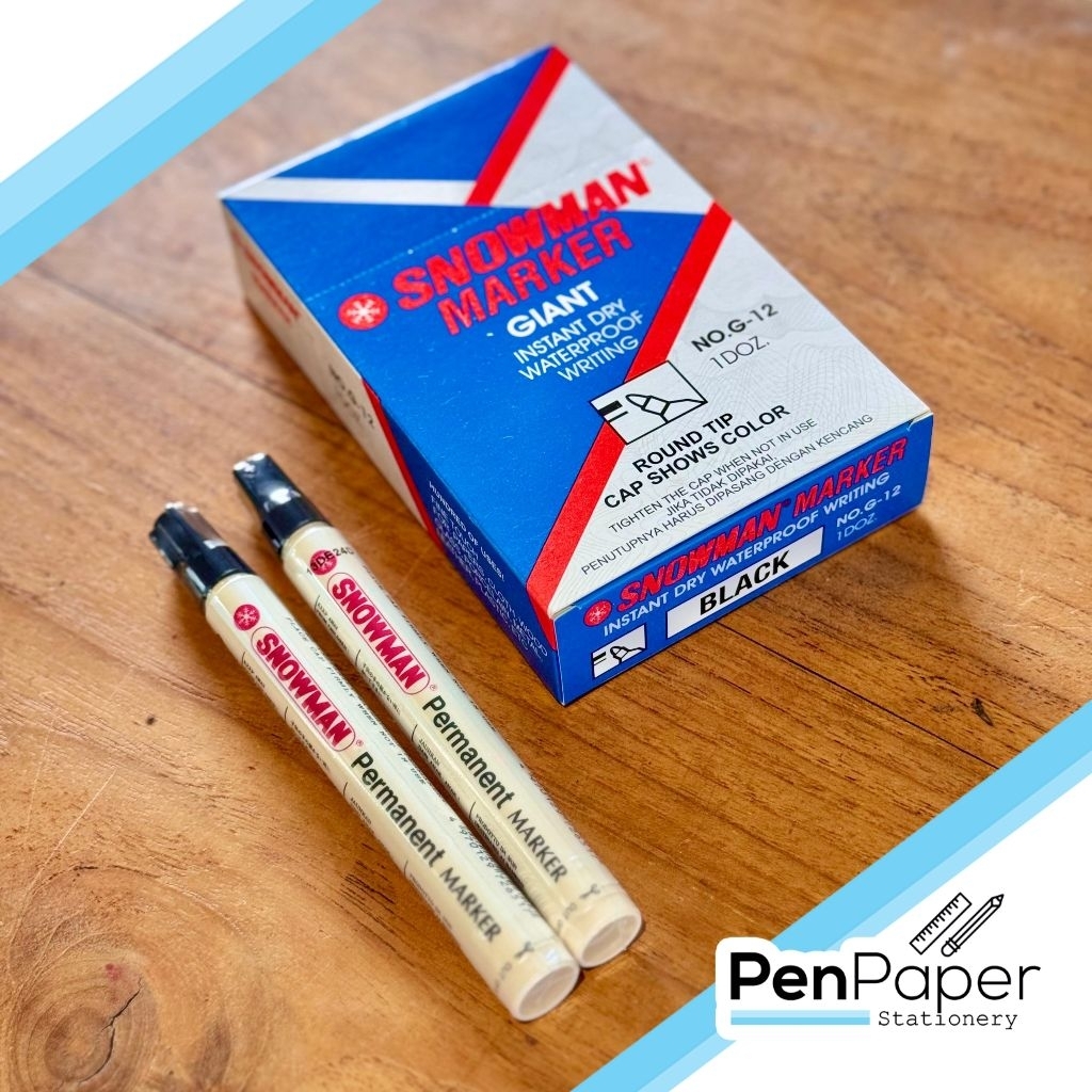 

Spidol Permanen SNOWMAN Permanent Marker