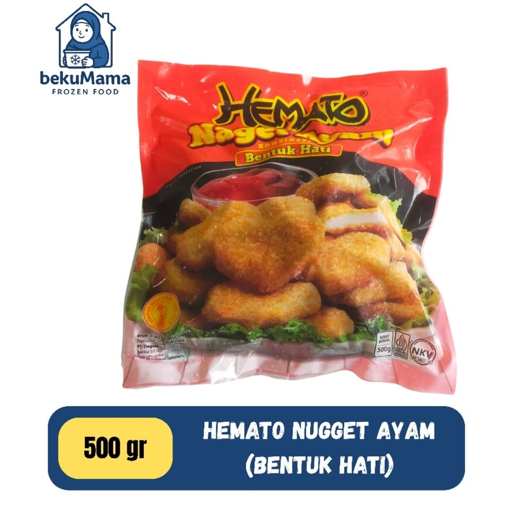 

Hemato Nugget bentuk hati 500gr