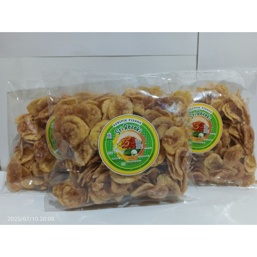 

[Alx] Keripik pisang manis 1/4 kg