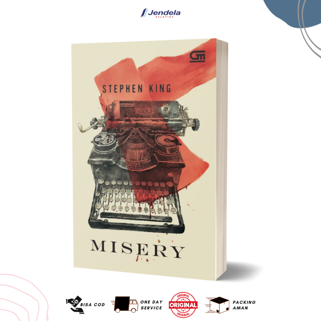 Novel Misery by Stephen King - Gramedia