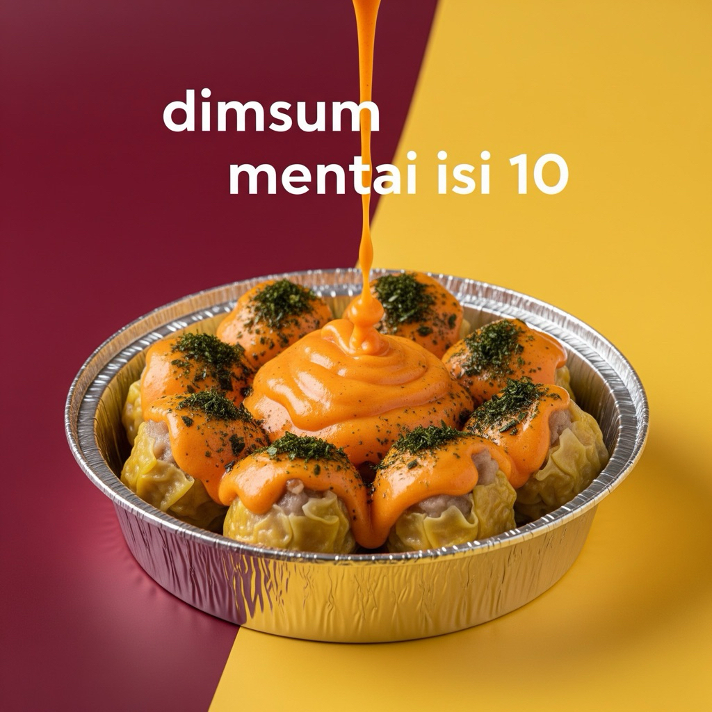 

Dimsum Mentai Isi 10 Free Chili Oil