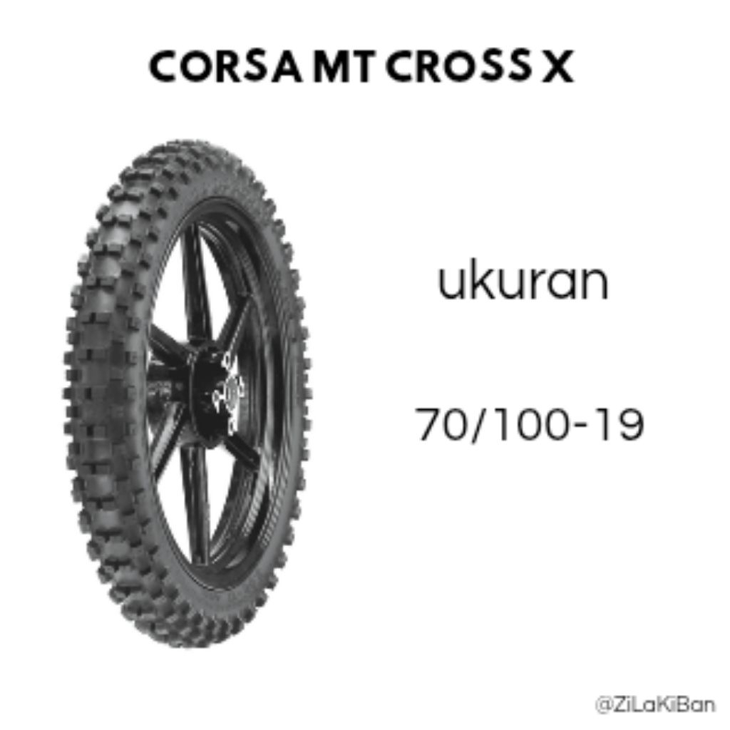 Ban Motor CORSA MT CROSS X 70/100-19