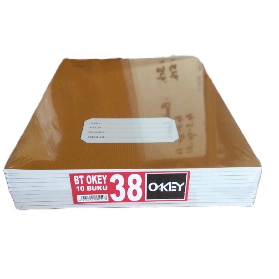 

Buku Tulis 38 Merk Okey motif Sampul